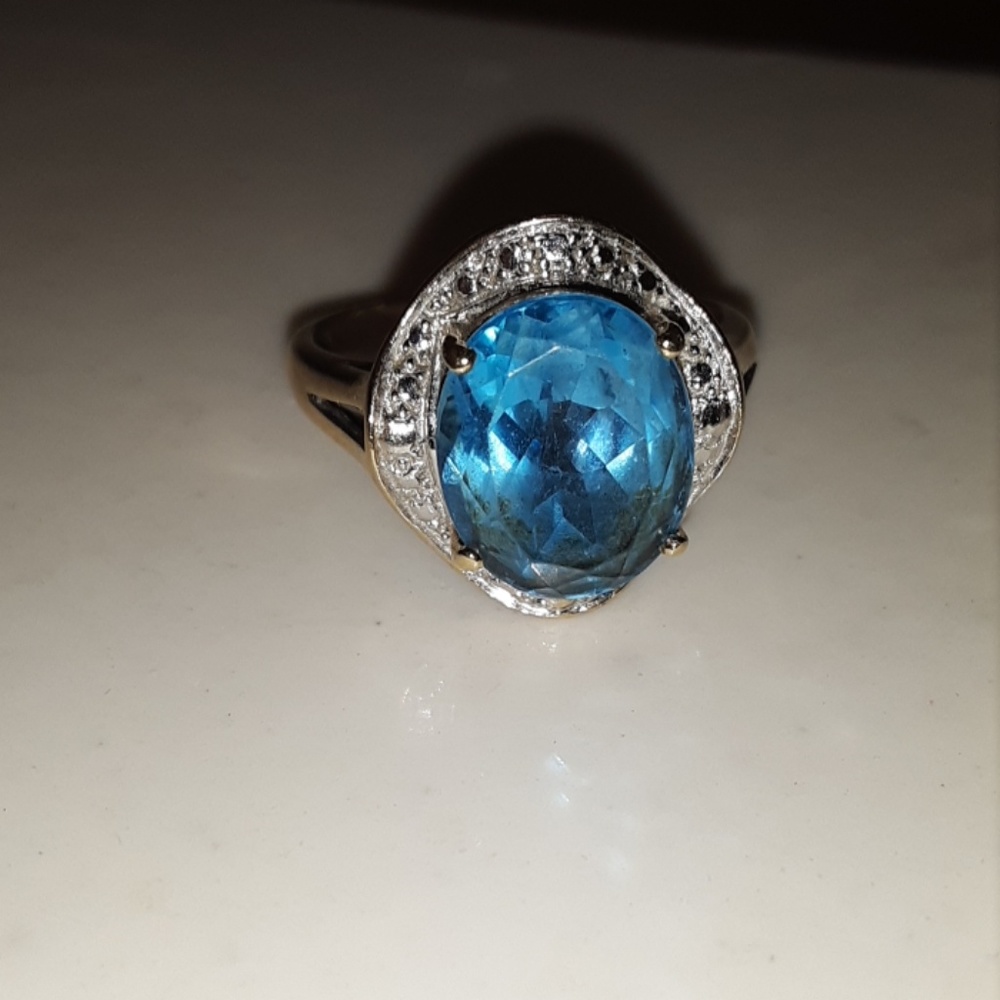BLUE TOPAZ RING